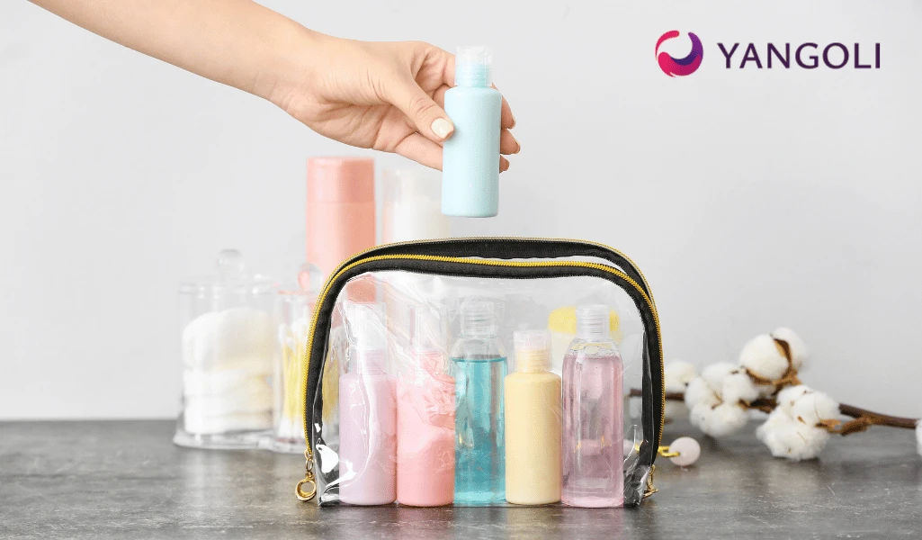 Тара travel size 50 мл з етикетками для шампуню та крему